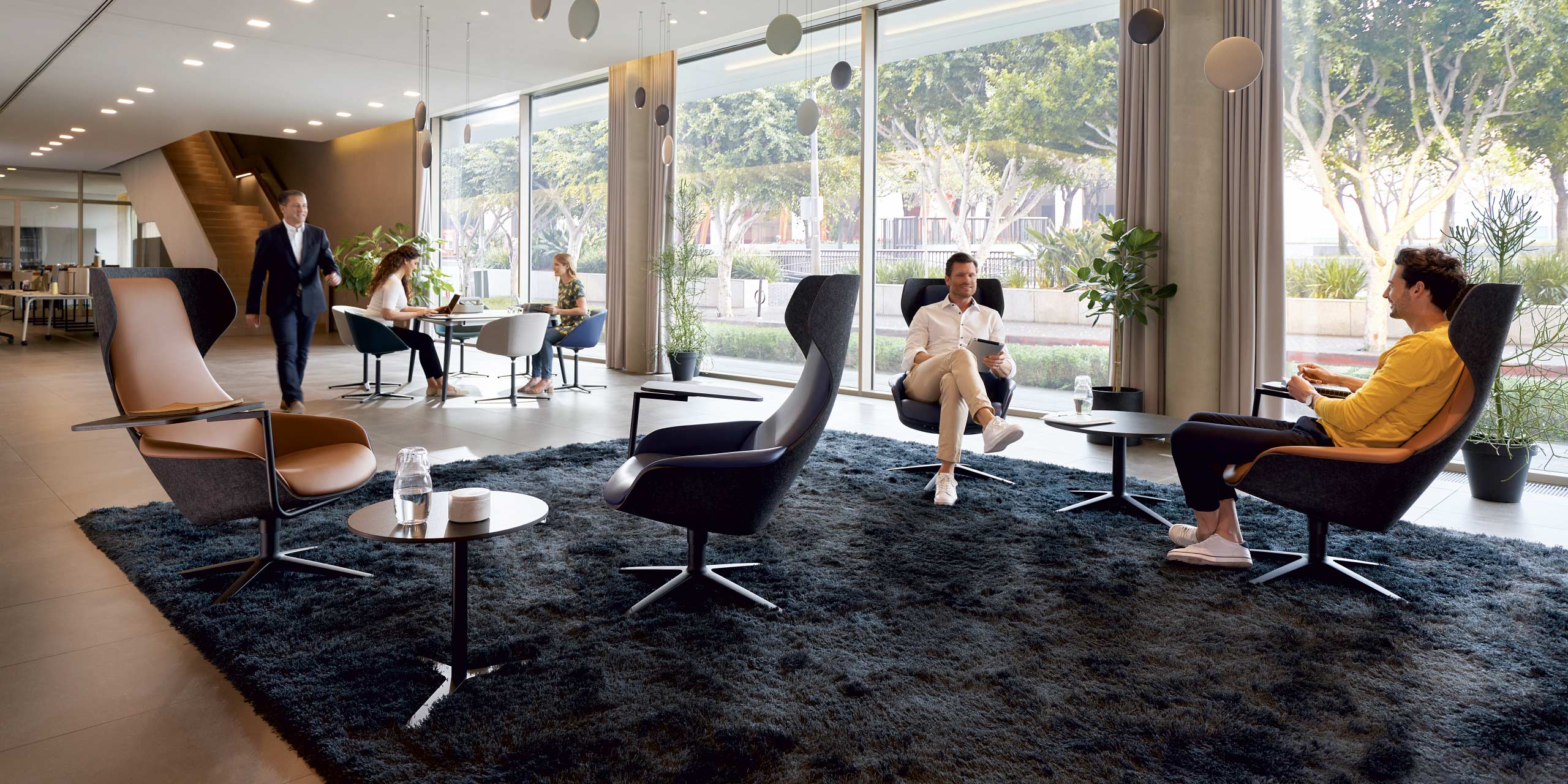 Loungemöbel fürs Büro & stilvolle Lounges – WORKWELL