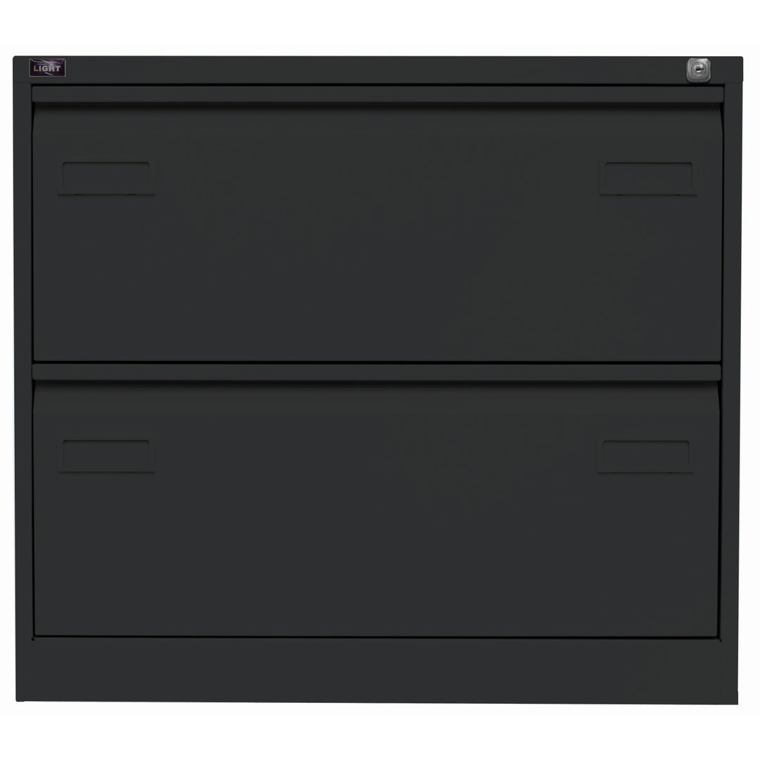 Hängeregistraturschrank LIGHT | doppelbahnig | 2 HR-Schubladen