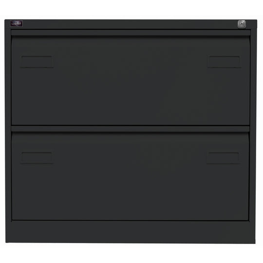 Hängeregistraturschrank LIGHT | doppelbahnig | 2 HR-Schubladen