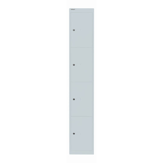 Schließfachschrank Office | 4 Fächer, Tiefe 305 mm