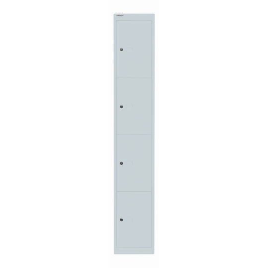 Schließfachschrank Office | 4 Fächer, Tiefe 457 mm