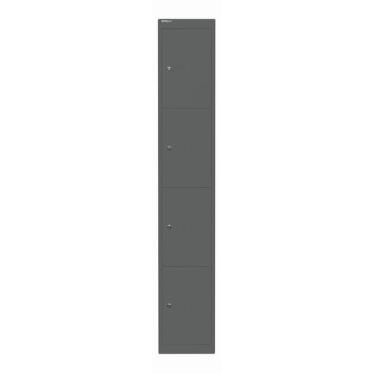 Schließfachschrank Office | 4 Fächer, Tiefe 457 mm