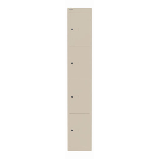 Schließfachschrank Office | 4 Fächer, Tiefe 457 mm