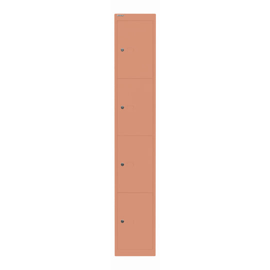 Schließfachschrank Office | 4 Fächer, Tiefe 457 mm