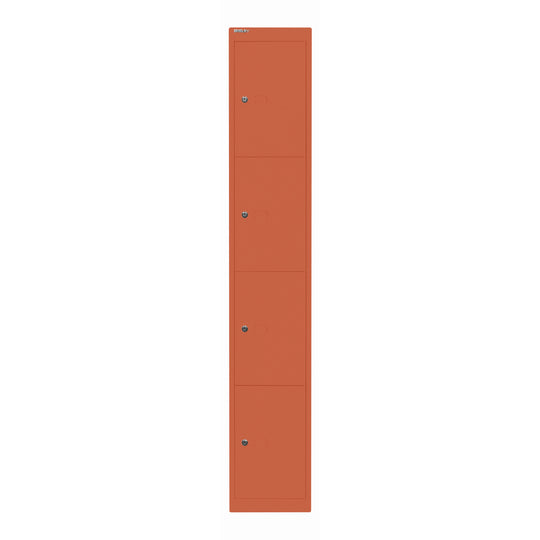 Schließfachschrank Office | 4 Fächer, Tiefe 457 mm