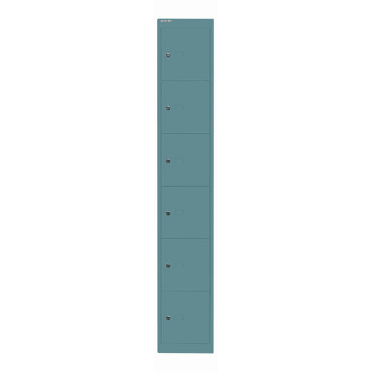 Schließfachschrank Office | 6 Fächer, Tiefe 457 mm