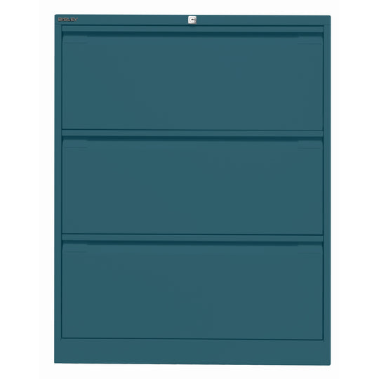 Hängeregistraturschrank | doppelbahnig | 3 HR-Schubladen