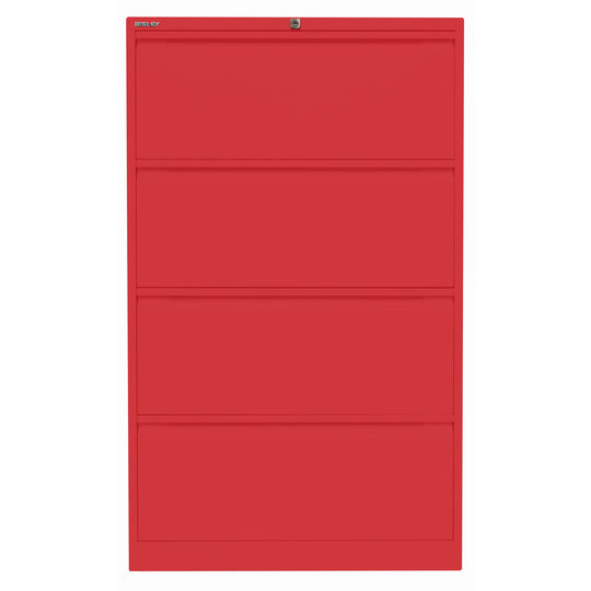 Hängeregistraturschrank | doppelbahnig | 4 HR-Schubladen