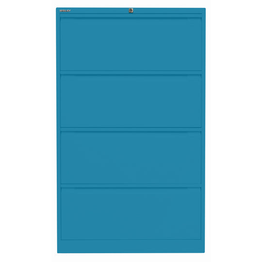 Hängeregistraturschrank | doppelbahnig | 4 HR-Schubladen