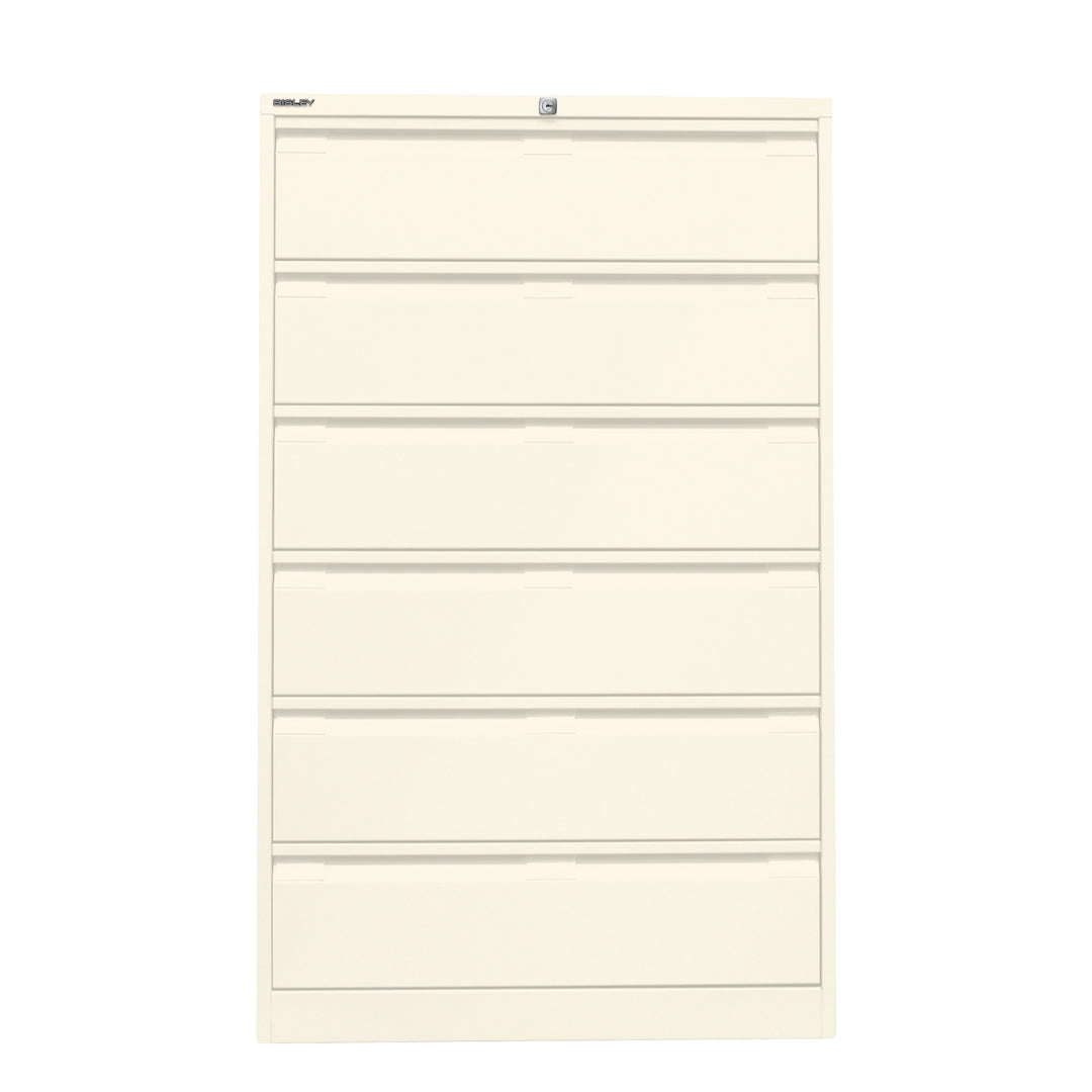 Karteischrank DF6 | dreibahnig, 6 Schubladen, DIN A5