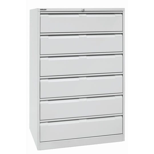 Karteischrank DF6 | dreibahnig, 6 Schubladen, DIN A5