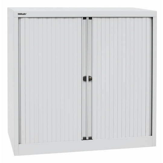 EuroTambour Rollladenschrank|2 Fachböden für 2,5 Ordnerhöhen, Breite 1000 mm