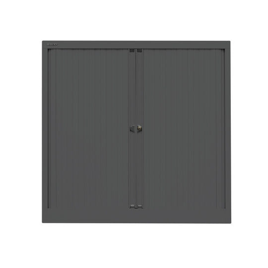 EuroTambour Rollladenschrank|2 Fachböden für 2,5 Ordnerhöhen, Breite 1200 mm