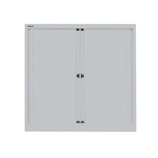 EuroTambour Rollladenschrank|2 Fachböden für 2,5 Ordnerhöhen, Breite 1200 mm