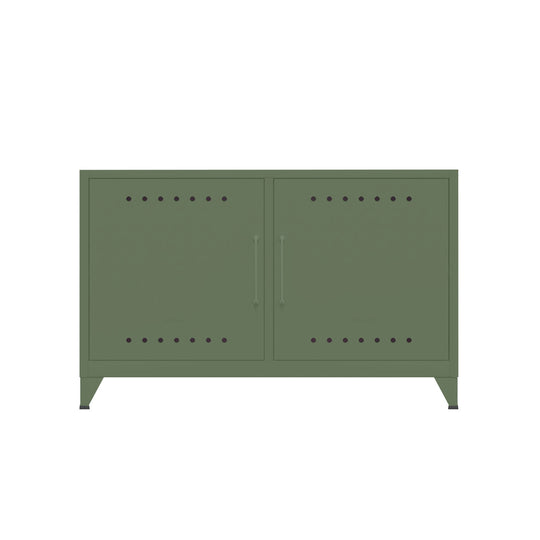 Fern Sideboard | inkl. 1 festen Fachboden, Kabeldurchlass und Klett-Halter
