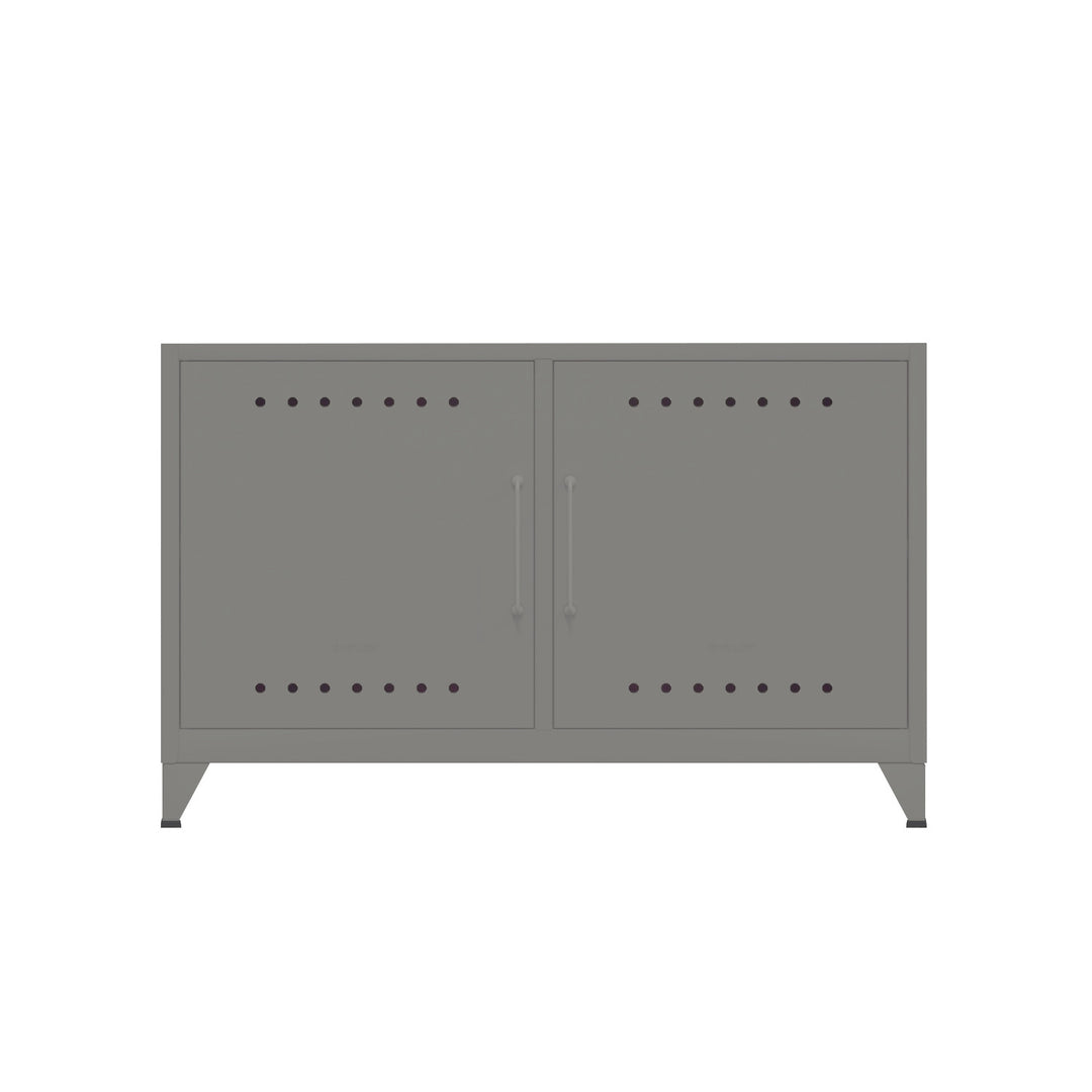 Fern Sideboard | inkl. 1 festen Fachboden, Kabeldurchlass und Klett-Halter
