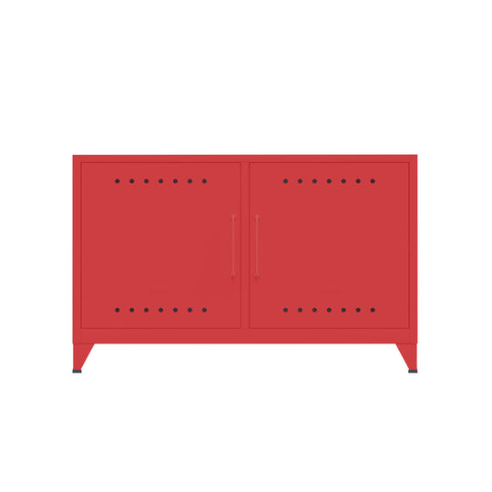 Fern Sideboard | inkl. 1 festen Fachboden, Kabeldurchlass und Klett-Halter