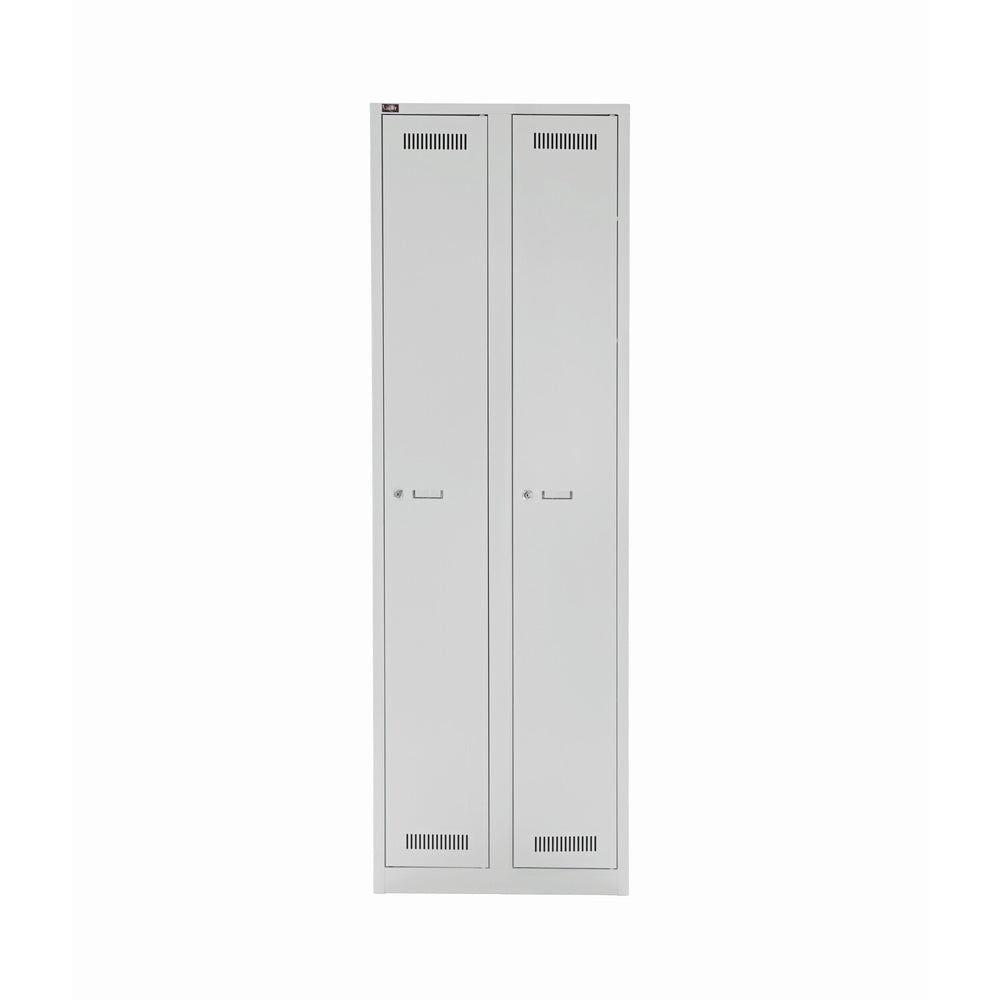 Garderobenschrank LIGHT | 2 Abteile, Breite 600 mm