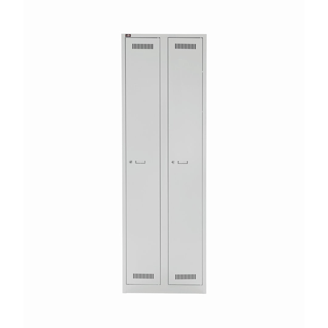 Garderobenschrank LIGHT | 2 Abteile, Breite 600 mm