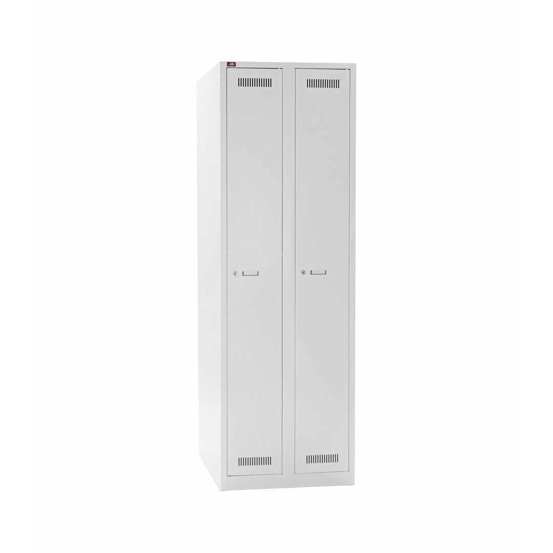 Garderobenschrank LIGHT | 2 Abteile, Breite 600 mm