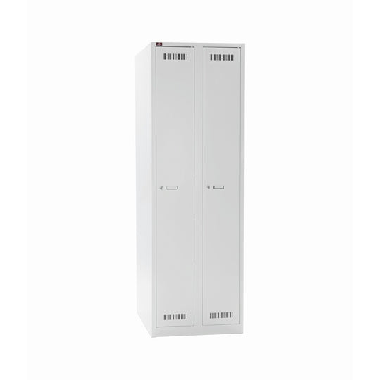 Garderobenschrank LIGHT | 2 Abteile, Breite 600 mm
