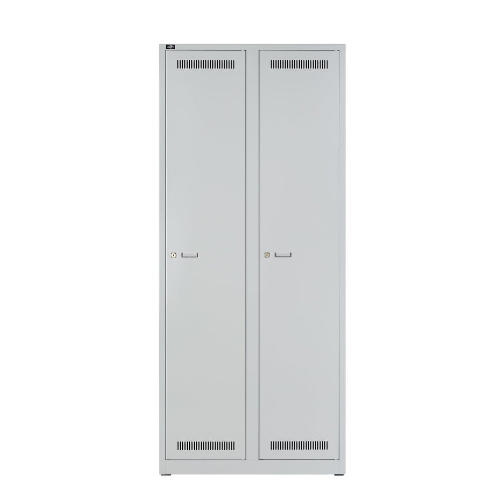 Garderobenschrank LIGHT | 2 Abteile, Breite 800 mm