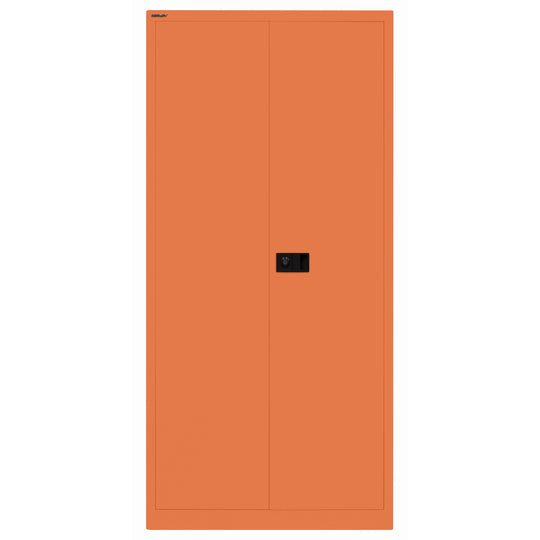 Flügeltürenschrank UNIVERSAL | 4 Fachböden für 5 Ordnerhöhen, Breite 914, Tiefe 500, mit verzinkten Fachböden