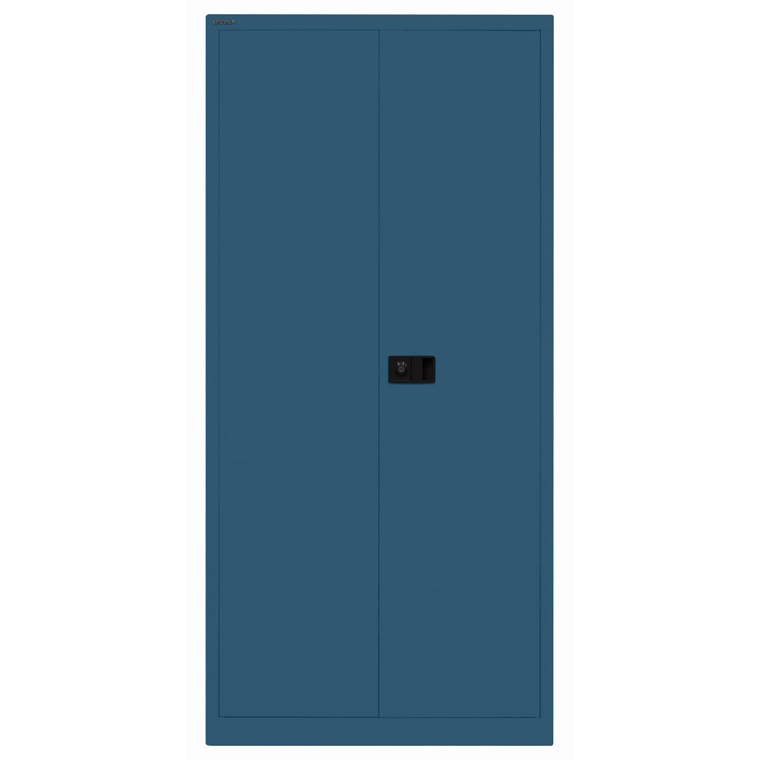 Flügeltürenschrank UNIVERSAL | 4 Fachböden für 5 Ordnerhöhen, Breite 914, Tiefe 500, mit verzinkten Fachböden