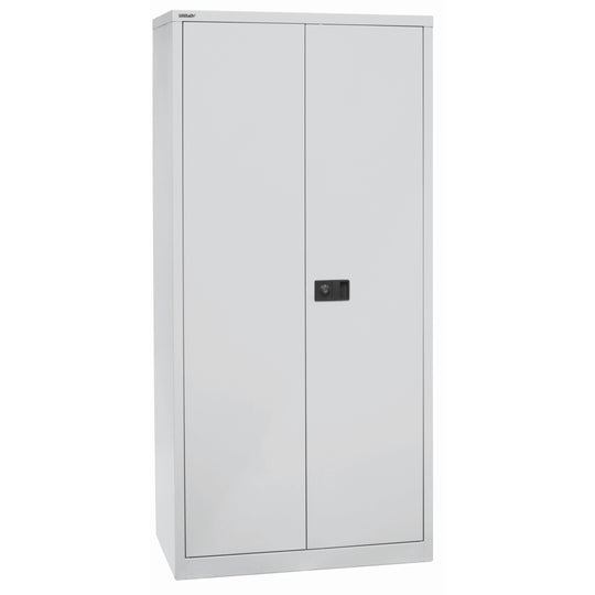 Flügeltürenschrank UNIVERSAL | 4 Fachböden für 5 Ordnerhöhen, Breite 914, Tiefe 500, mit verzinkten Fachböden