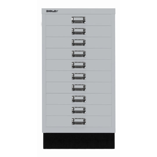 Bisley MultiDrawer™ | Inkl. Sockel, DIN A3, 10 Schubladen