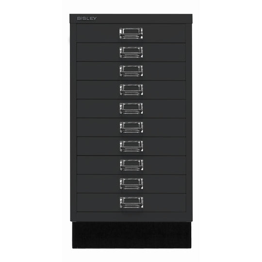 Bisley MultiDrawer™ | Inkl. Sockel, DIN A3, 10 Schubladen
