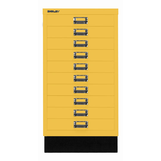 Bisley MultiDrawer™ | Inkl. Sockel, DIN A3, 10 Schubladen