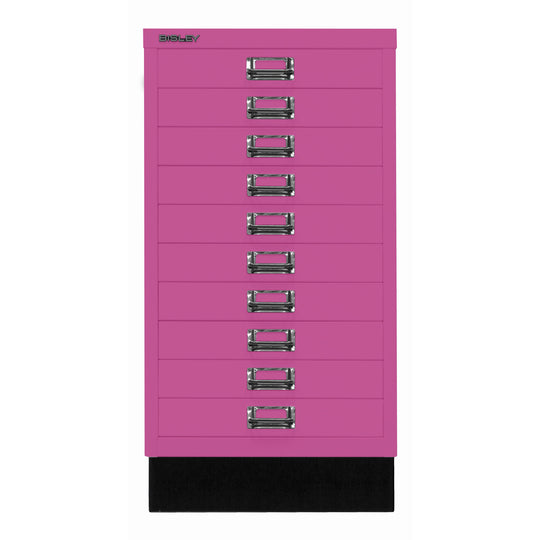 Bisley MultiDrawer™ | Inkl. Sockel, DIN A3, 10 Schubladen