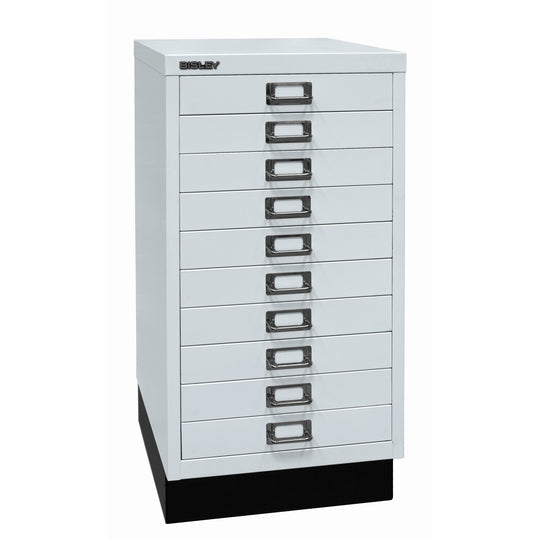 Bisley MultiDrawer™ | Inkl. Sockel, DIN A3, 10 Schubladen