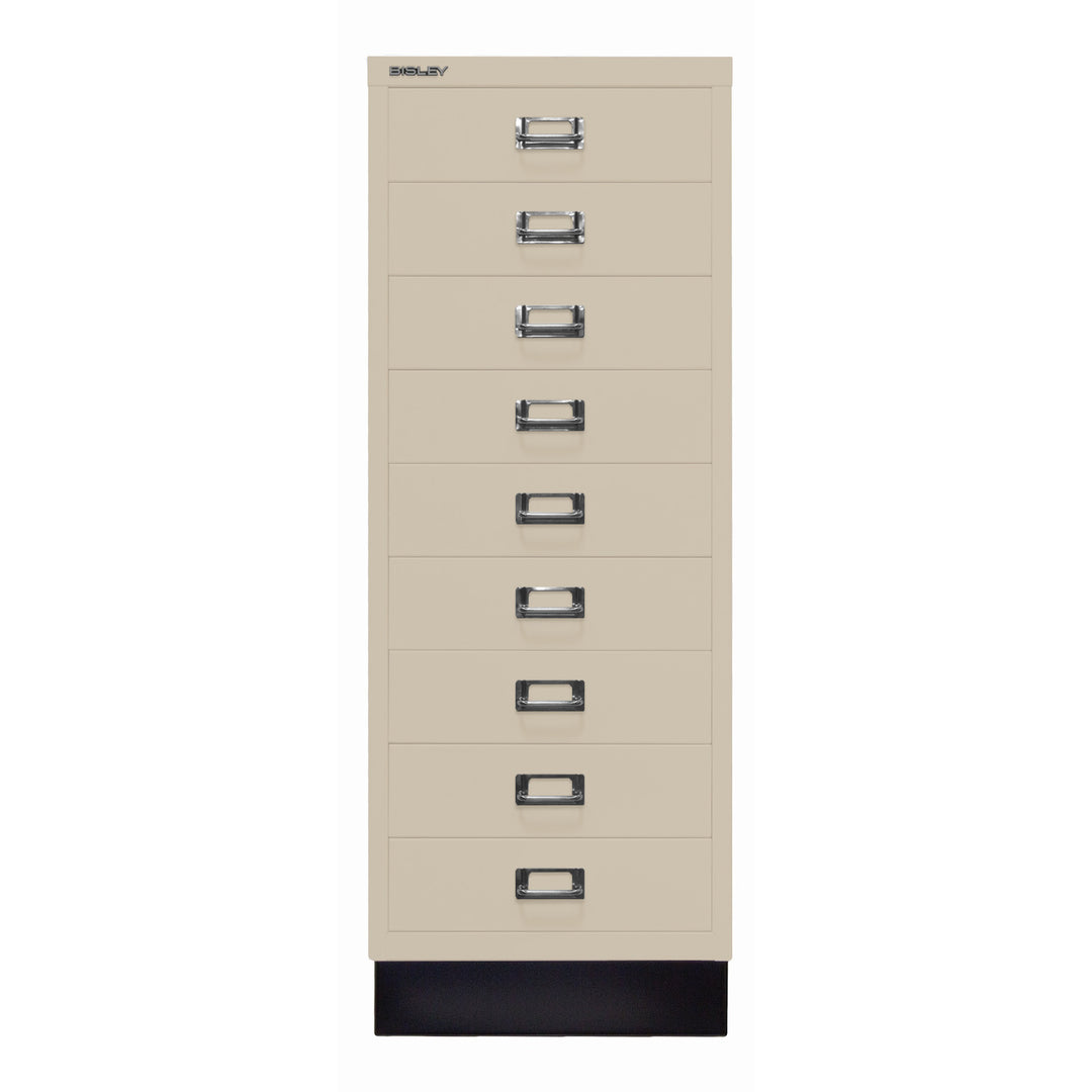 Bisley MultiDrawer™ | Inkl. Sockel, DIN A3, 9 Schubladen