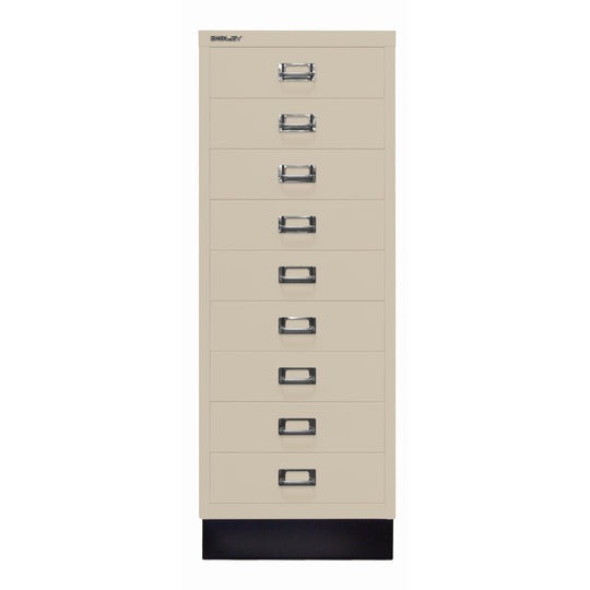 Bisley MultiDrawer™ | Inkl. Sockel, DIN A3, 9 Schubladen