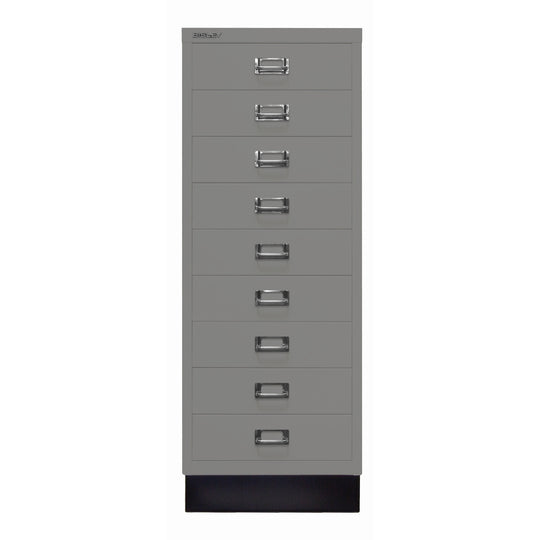 Bisley MultiDrawer™ | Inkl. Sockel, DIN A3, 9 Schubladen