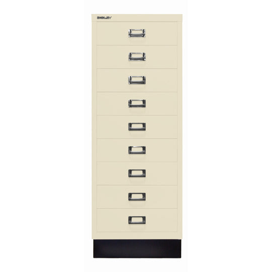 Bisley MultiDrawer™ | Inkl. Sockel, DIN A3, 9 Schubladen