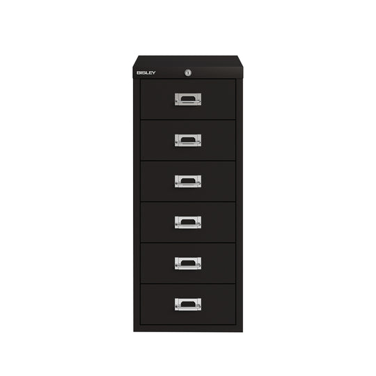 Bisley MultiDrawer™ |abschließbar, DIN A4, 6 Schubladen