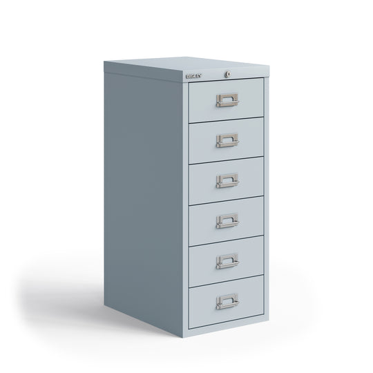 Bisley MultiDrawer™ |abschließbar, DIN A4, 6 Schubladen