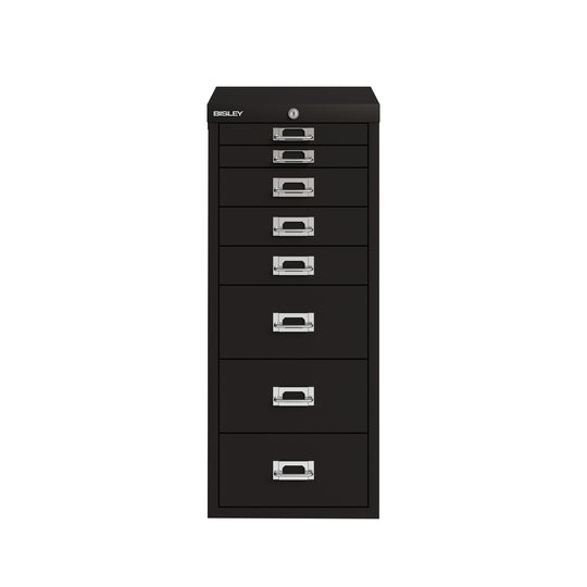 Bisley MultiDrawer™ |abschließbar, DIN A4, 8 Schubladen