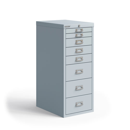 Bisley MultiDrawer™ |abschließbar, DIN A4, 8 Schubladen