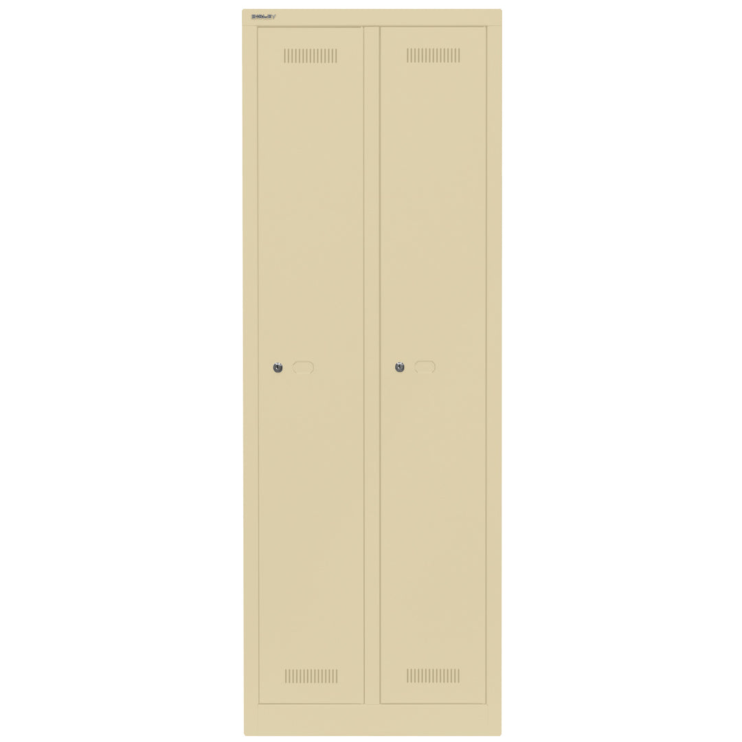 Garderobenschrank Monobloc™ | 2 Abteile