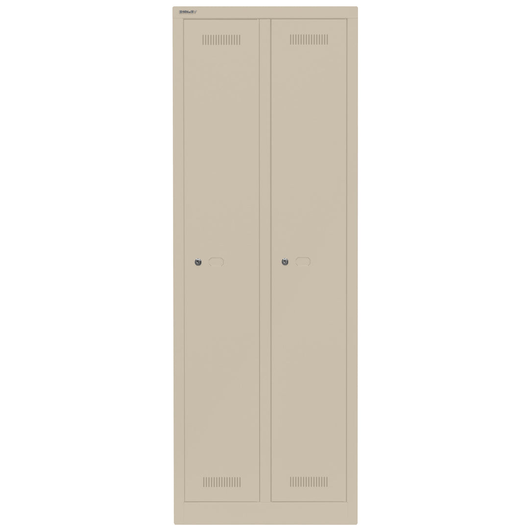 Garderobenschrank Monobloc™ | 2 Abteile