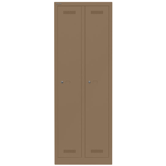 Garderobenschrank Monobloc™ | 2 Abteile