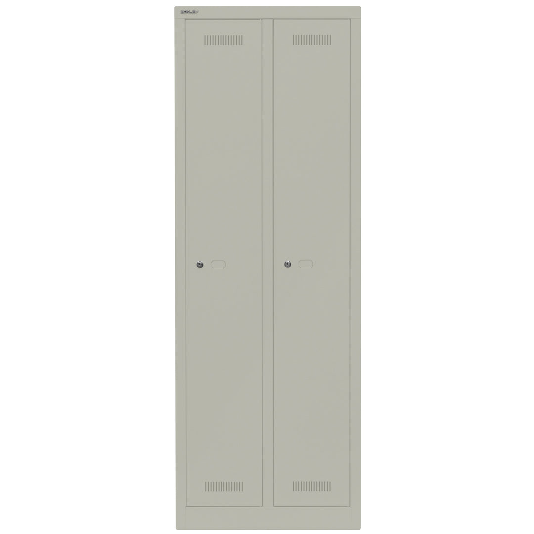 Garderobenschrank Monobloc™ | 2 Abteile