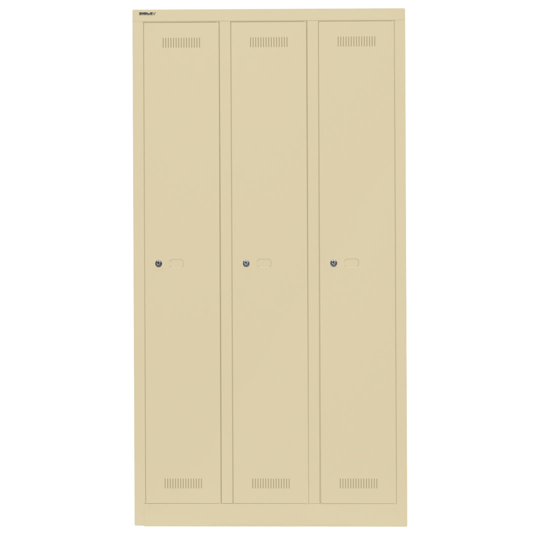 Garderobenschrank Monobloc™ | 3 Abteile
