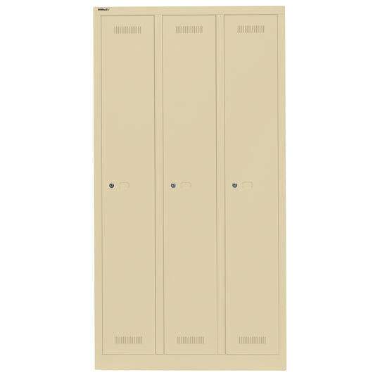 Garderobenschrank Monobloc™ | 3 Abteile