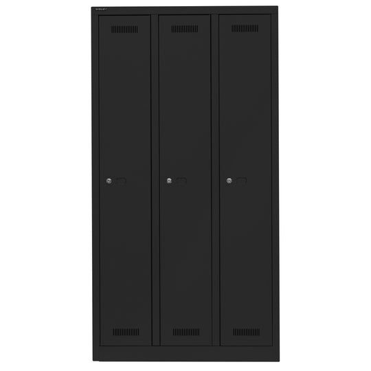 Garderobenschrank Monobloc™ | 3 Abteile