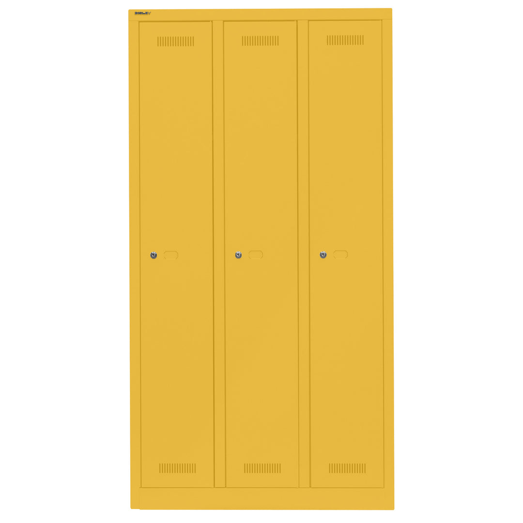 Garderobenschrank Monobloc™ | 3 Abteile